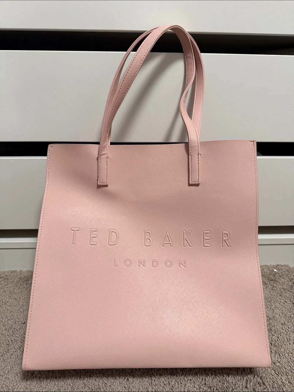 Ted Baker Blush Pink Logo Tote - Picture 1 of 4